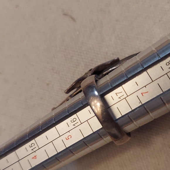 HUGE🔥Black BOLD onyx stone ring.🌟 - Picture 9 of 10